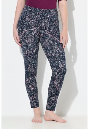 SCHMALES BEIN, ELASTIKBUND - Leggingsit - marine