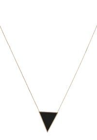 House of Harlow PAVÉ TRIBAL TRIANGLE - Collar - gold/grey