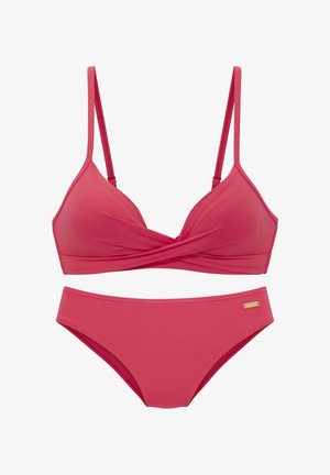LASCANA, BRALETTE-BIKINI RYA LAS SET - Bikini - koralle