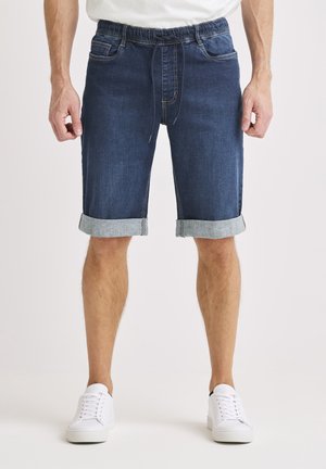 Jeansshorts - medium blue denim