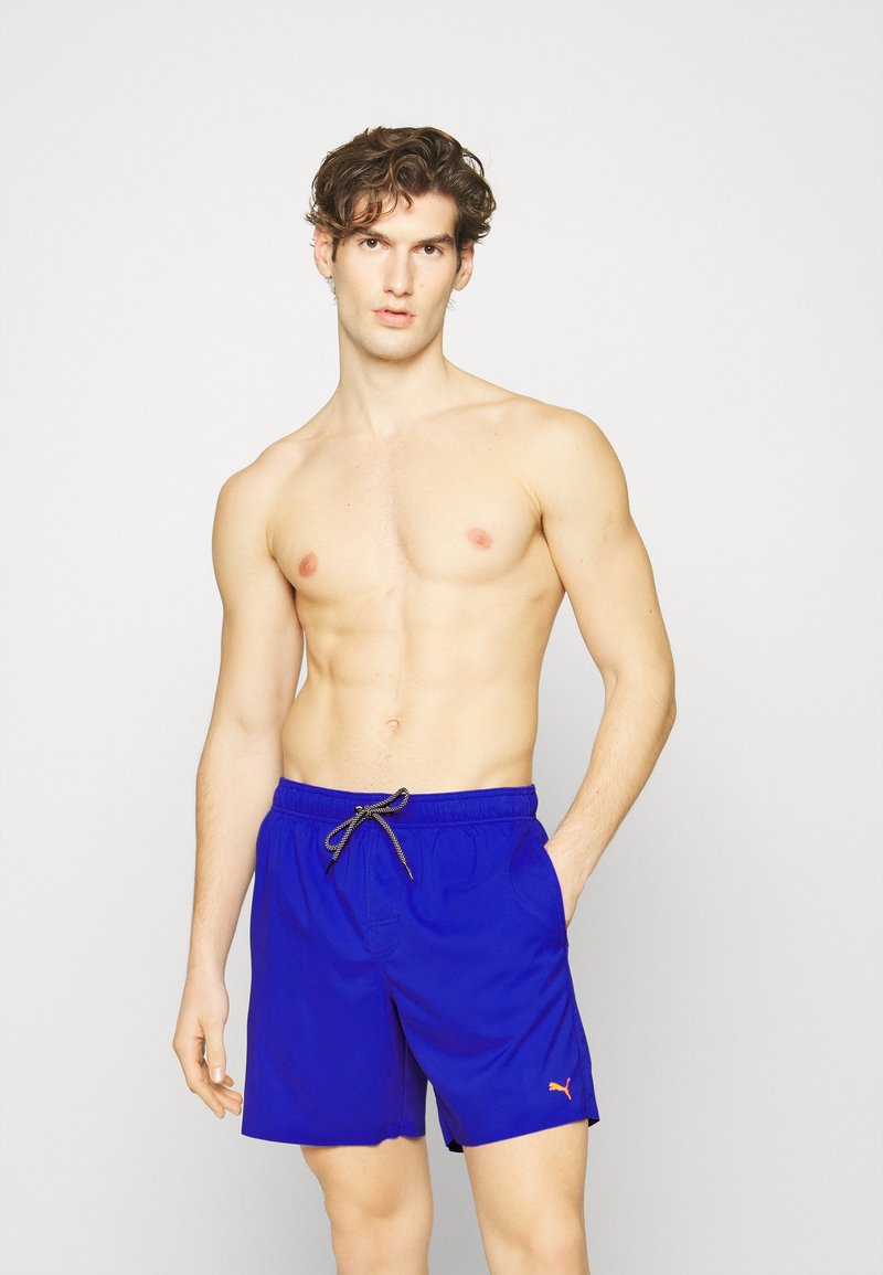 Puma SWIM MEN MEDIUM LENGTH - Fürdőnadrág - benjamin blue