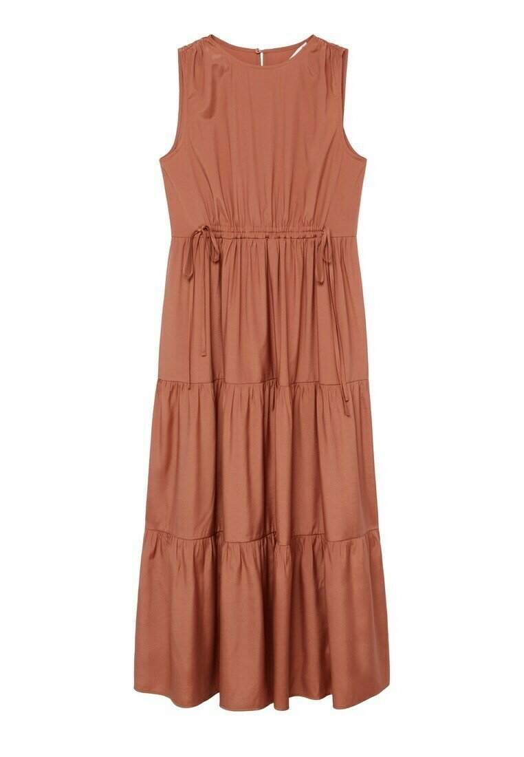 Mango ABRIL - Vestido largo - oranje/naranja - Zalando.es