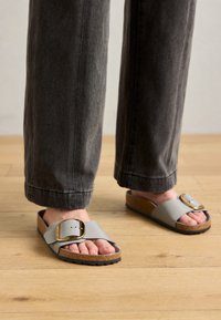 Birkenstock MADRID BB LENA HS HEX NARROW Sandales stone coin