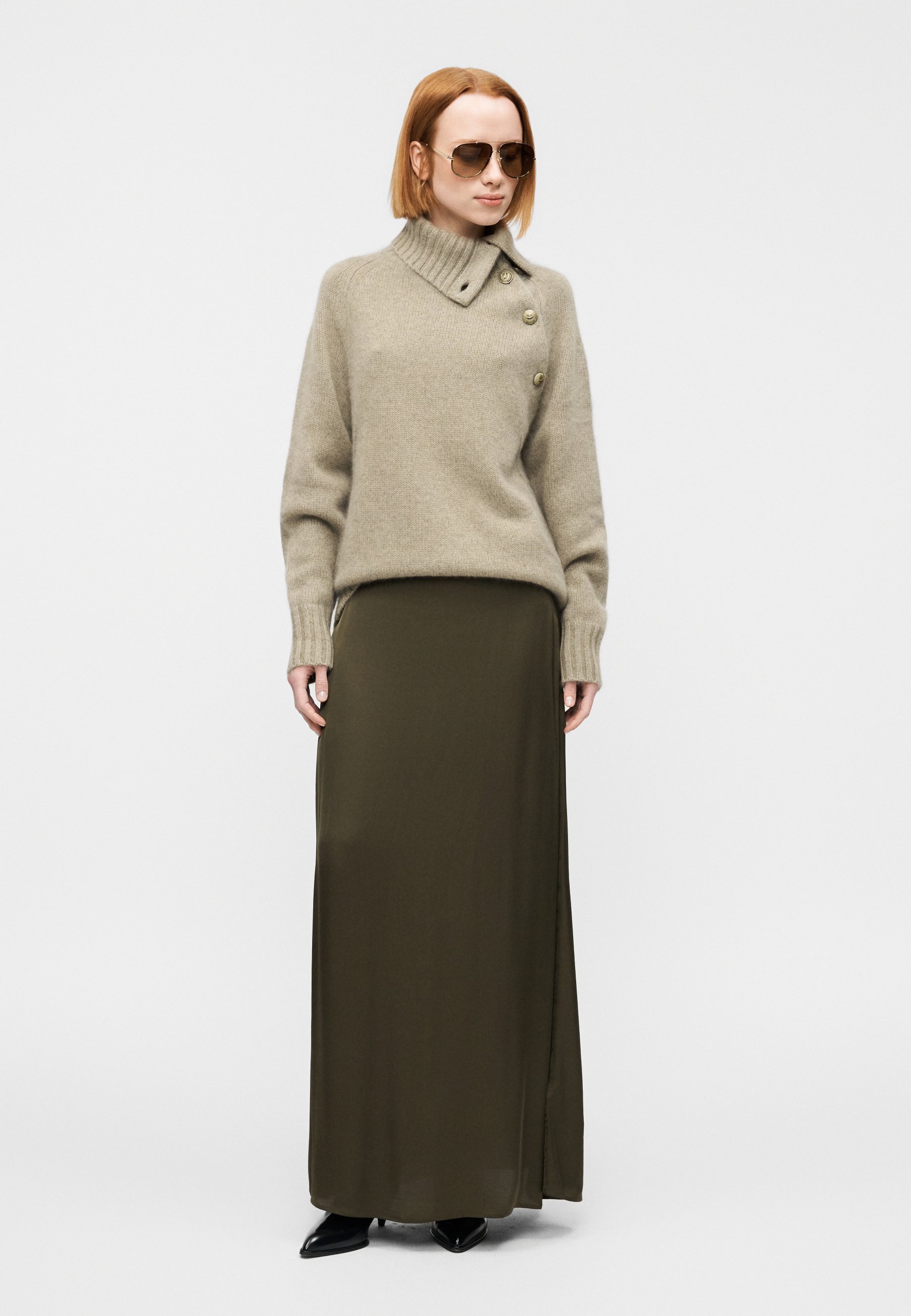 Zadig & Voltaire MORA - Jumper - olive - Zalando.co.uk