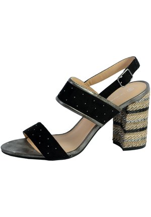 FACTORY - Sandalen met hoge hak - noir