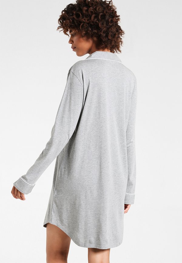 HAMMOND CLASSIC NOTCH COLLAR SLEEPSHIRT - Nightie4