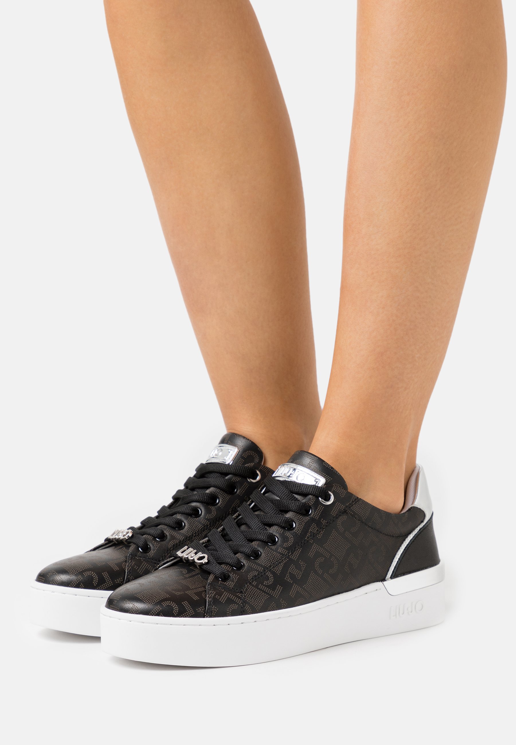 Liu Jo Jeans SILVIA - Sneakers laag - black/Zwart - Zalando.nl