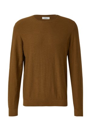 Strickpullover - braun
