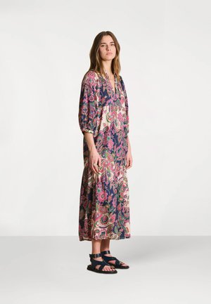 La Fée Maraboutée, Robe longue - rose bleu