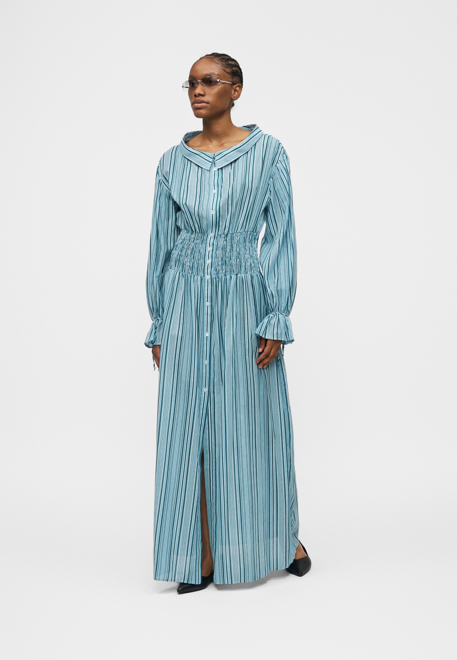 Pinko DORTHY ABITO - Maxi dress - azzurro/verde/turquoise - Zalando.ie