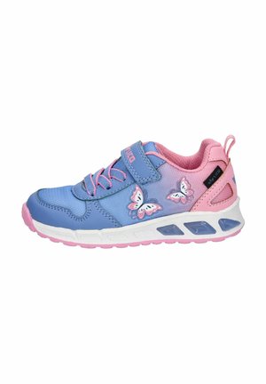 FREIZEIT BLINKY - Trainers - blau rosa weiss