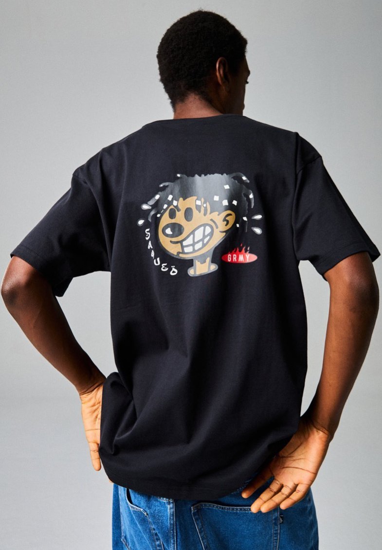 Grimey VOODOO - Camiseta estampada - black