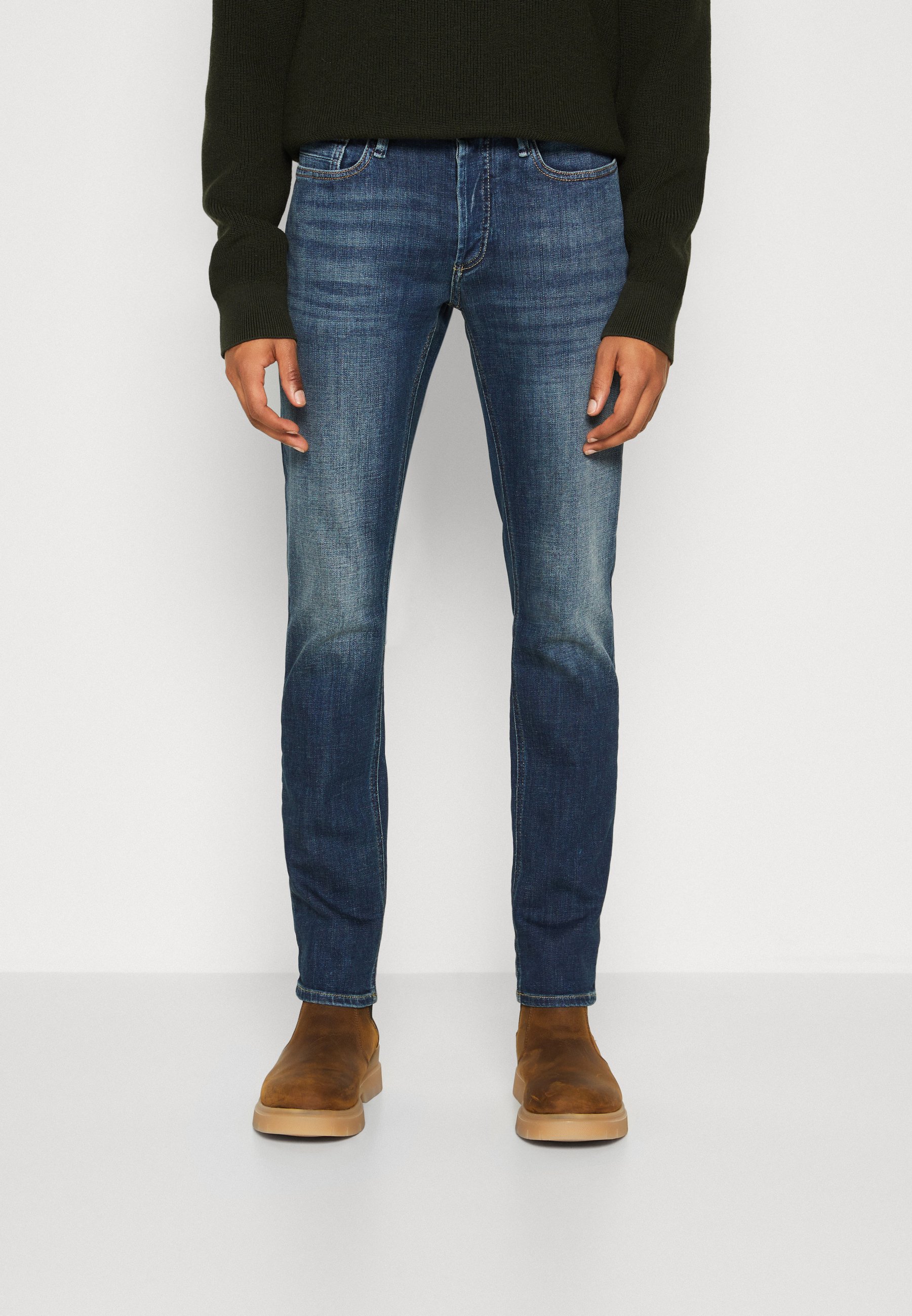 Denham RAZOR - Jeans Skinny Fit - dark blue⁄blue denim -