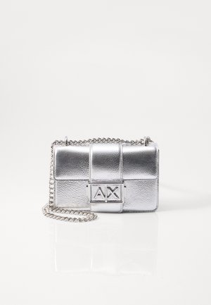 MESSENGER BAG - Käsilaukku - silver