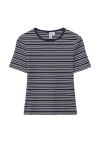 Unselected, dark blue/white