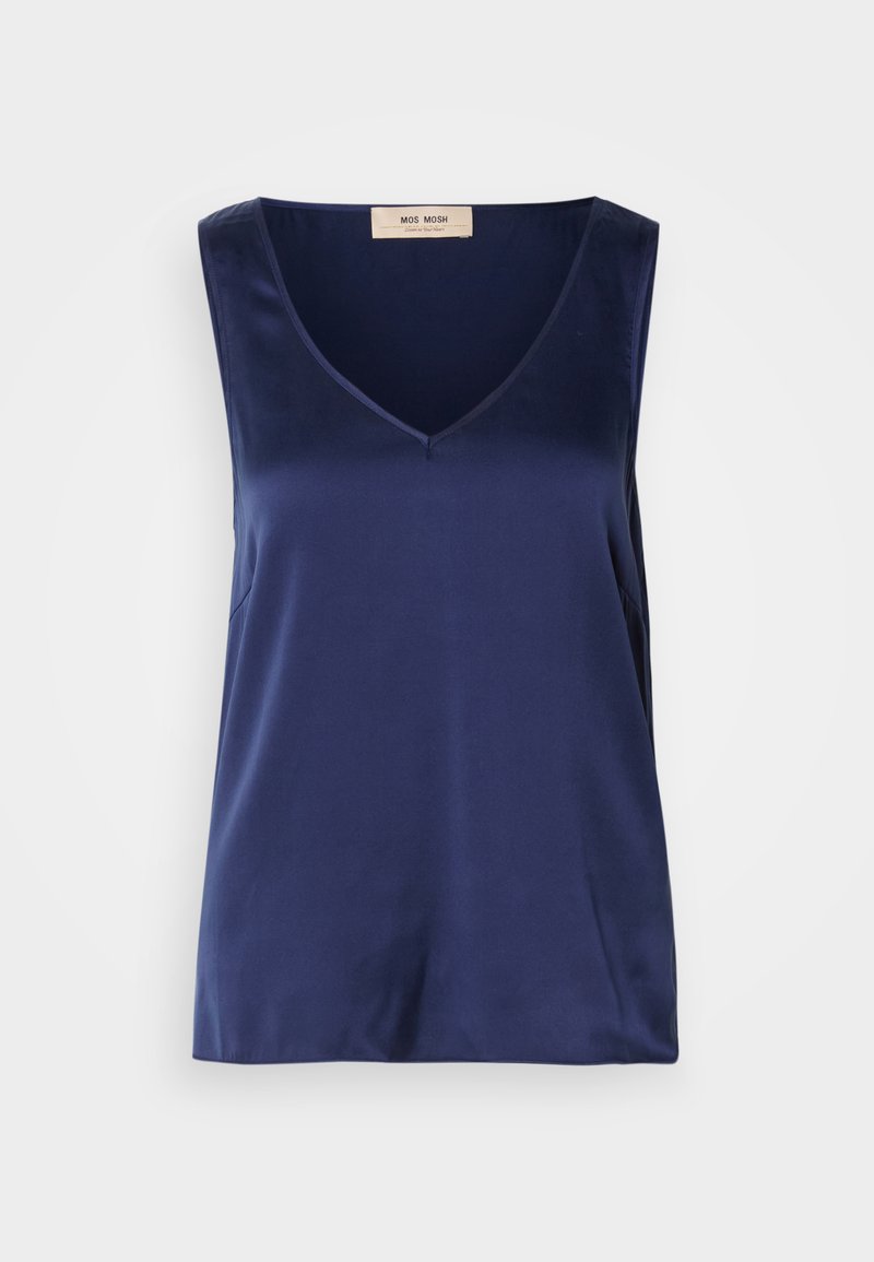 MOS MOSH Top donkerblauw