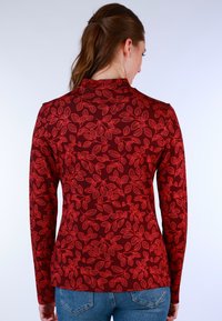 Lykka du Nord OLENNI AUTUMN LEAVES - Langarmshirt - dark grape