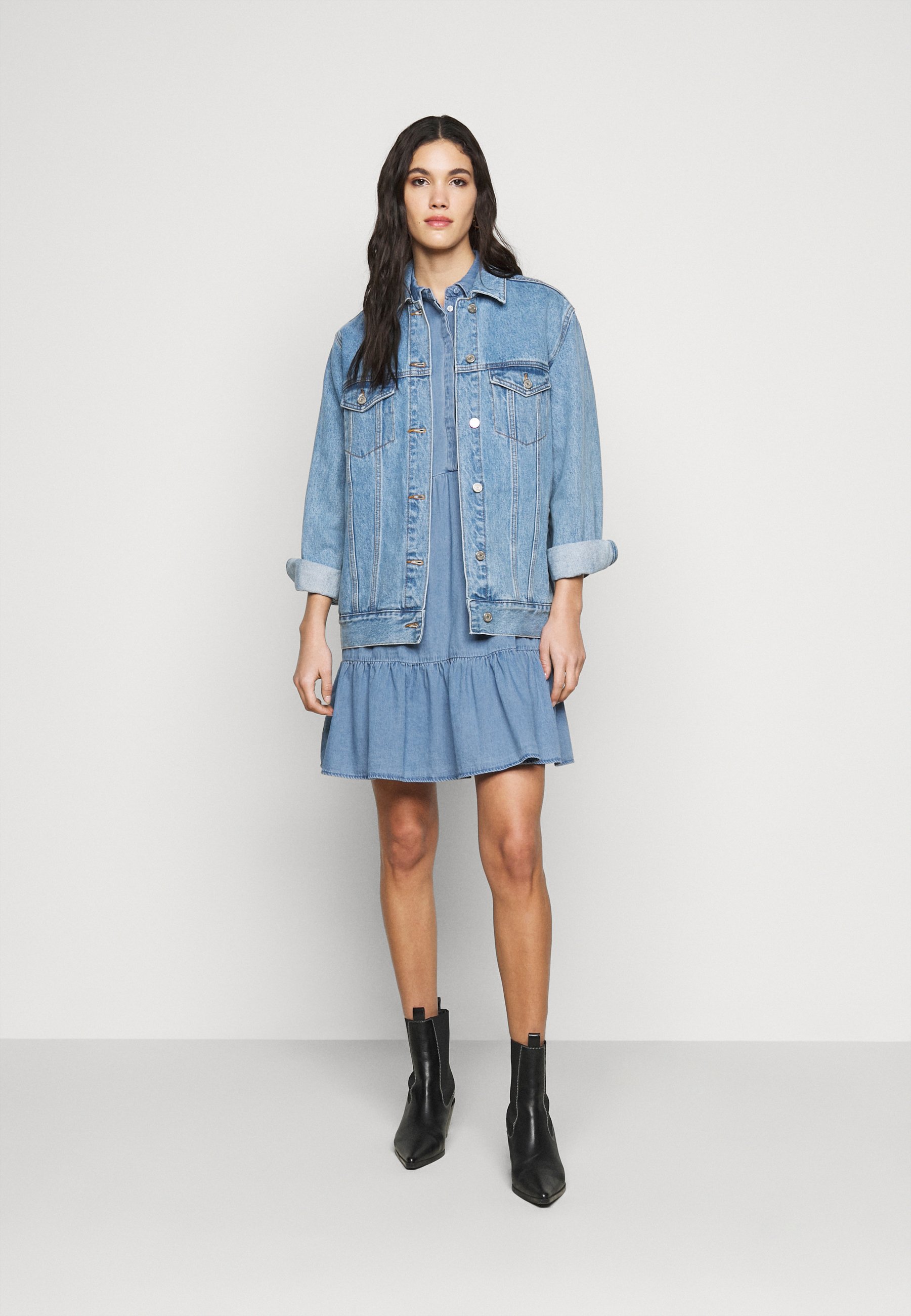 Vero Moda Tall VMMARIA FRILL DRESS 