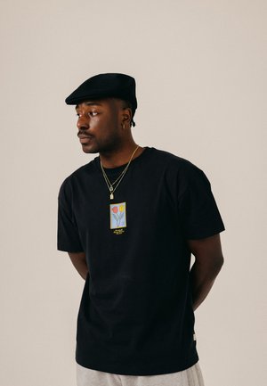 BLKVIS, FLOWER TEE - T-shirt imprimé - black