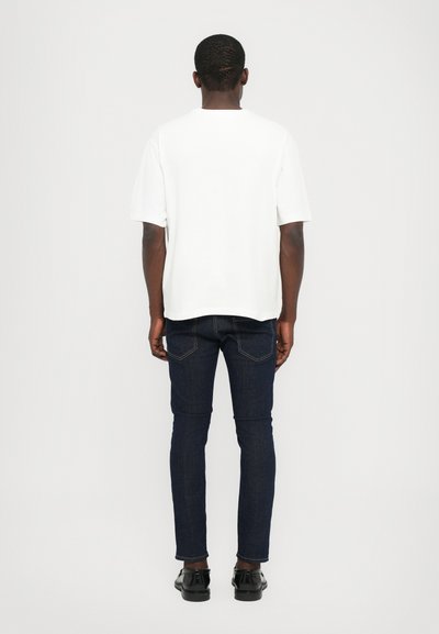Dsquared2 LOOSE FIT TEE - Trükipildiga T-särk - white/dark navy