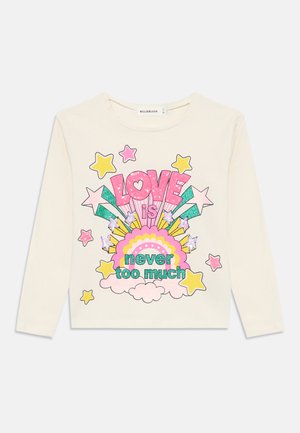 TEE - Tops ar garām piedurknēm - ivory