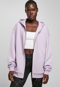 Urban Classics OVERSIZED - Sudadera con cremallera - lilac