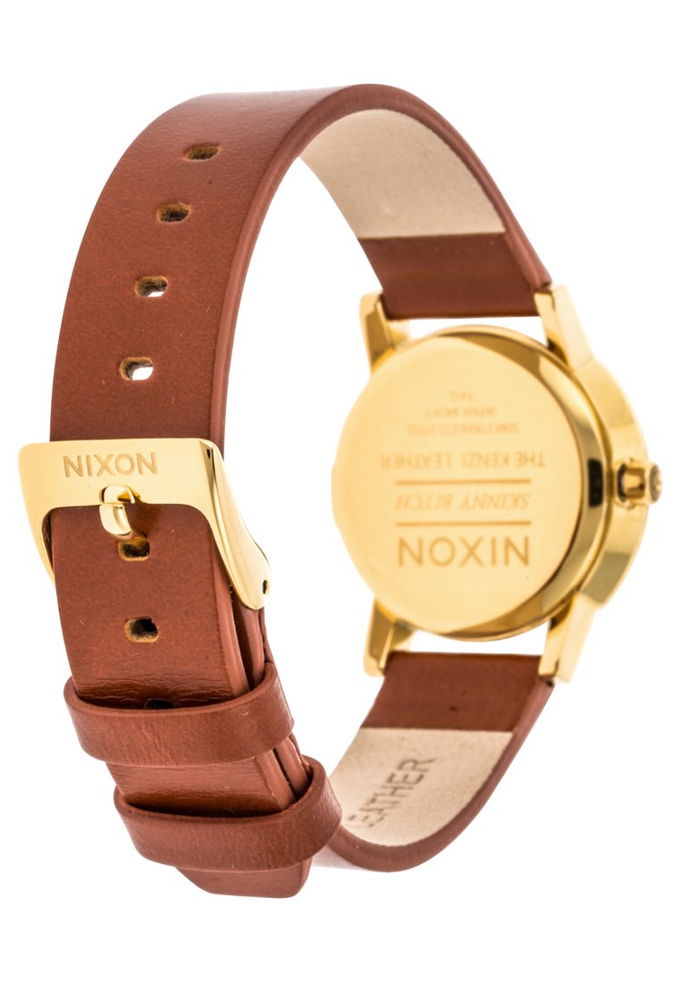 Nixon KENZI - Watch - gold/saddle/cognac - Zalando.ie