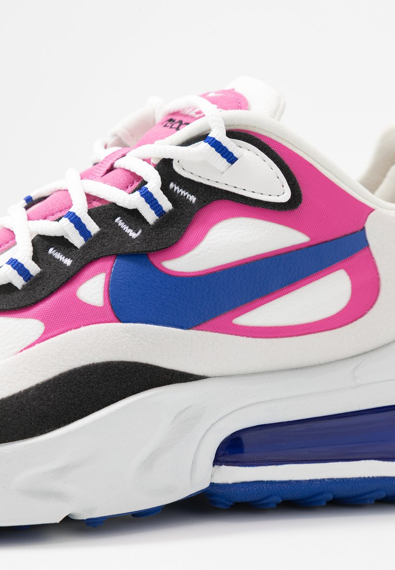 Nike Sportswear Air Max 270 React Sneaker Low Summit White Hyper Blue Cosmic Fuchsia Black Weiss Zalando De Nike Sportswear Air Max 270 React Sneaker Low Summit White Hyper Blue Cosmic Fuchsia Black Weiss Zalando De