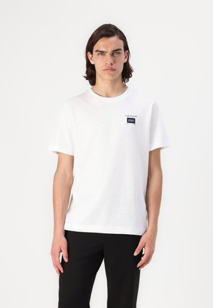 TOM TAILOR SLUB - Basic T-shirt - white