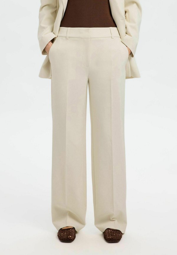 WIDE FIT - Stoffhose - birch