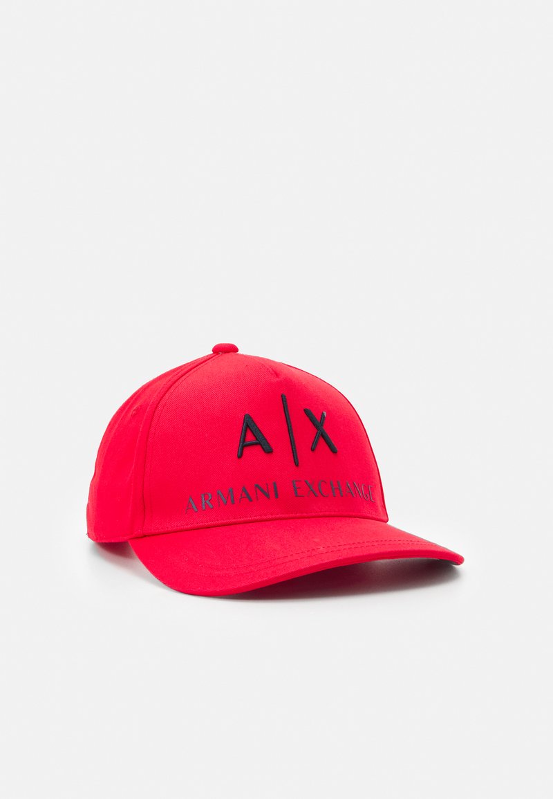 Armani Exchange BASEBALL UNISEX - Boné - rosso/blu