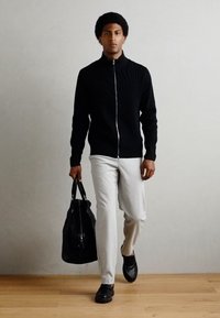 Lindbergh ZIP CARDIGAN - Neuletakki - black