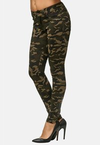 Elara SKINNY FIT - Leggings - grün