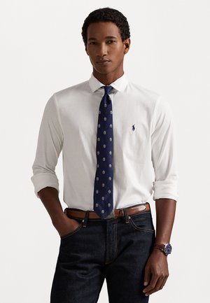 JERSEY SPREAD-COLLAR SHIRT - Πουκάμισο - white