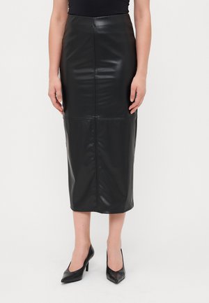 VMLUCA SKIRT - Pouzdrová sukně - black