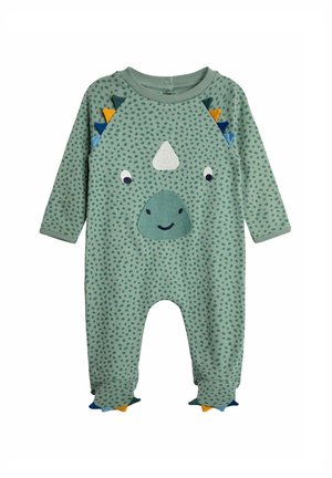 DINO APPLIQUE - REGULAR FIT - Natdragt - duck egg