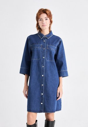 VMMIGGA SHIRT DRESS - Farmerruha - medium blue denim