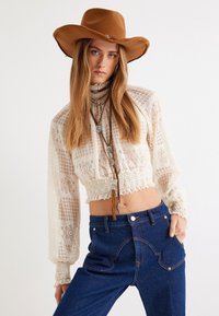 Koton - CROP - Blusa - white Imagen en miniatura 1