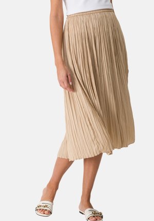 A-line skirt - beige