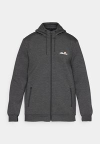 SALTUSIO HOODIE - Sweatjacke - black marl
