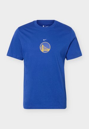 Nike Performance, NBA GOLDEN STATE WARRIORS GSW LOGO TEE - Ρούχα για κλαμπ - rush blue