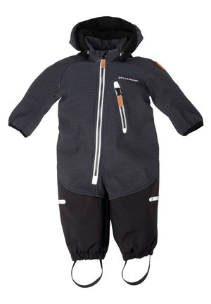HOLMENKOLLEN SOFTSHELL OVERALL INFANT - Tute impermeabili - charcoal melange