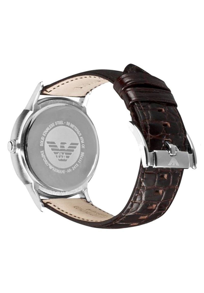 Herren Analoguhren | Emporio Armani CLASSIC Uhr silver/silberfarben - KX59926 Herren Analoguhren | Emporio Armani CLASSIC Uhr silver/silberfarben - KX59926