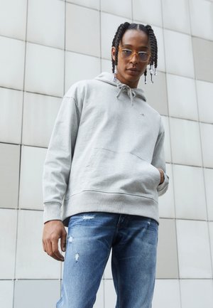 BASKETBALL HOODIE - Bluză de molton - silver grey