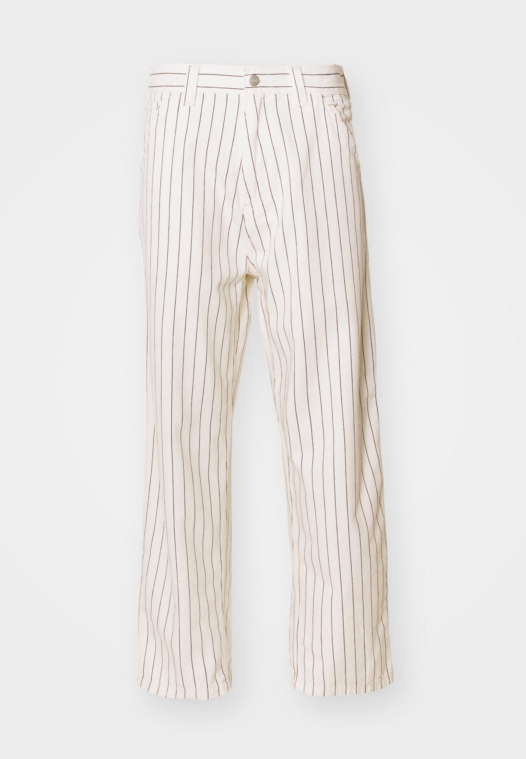 パンツ carhartt wip single knee pants Carhartt WIP SINGLE KNEE PANT - Pantaloni - wax/dark navy rinsed