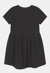 Calvin Klein Jeans PLEATED FLARE DRESS - Cocktailklänning - black