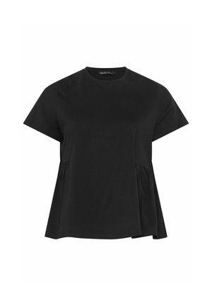 Yours Clothing, PLUS SIZE CASUAL TOPS - Camiseta estampada - black