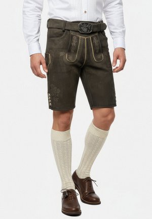 Leren broek - magma st stein