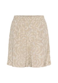 KABARTON - Rövidnadrágok - feather gray chalk lace print