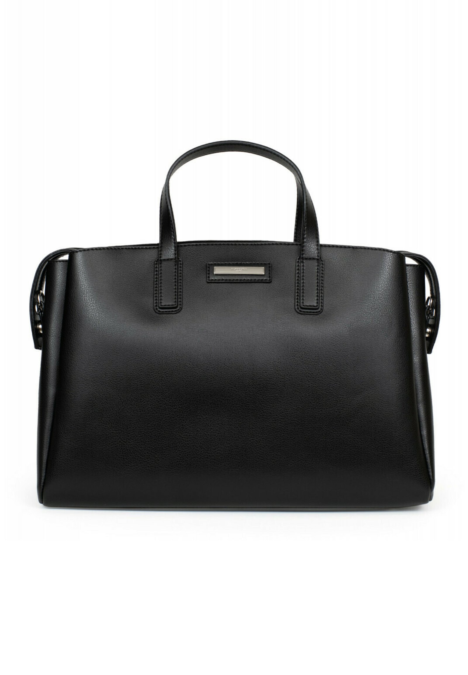 Sac Porté Main Chabrand Léna - Noir, 25x17x7 Cm, Toile Synthétique, 2 Compartiments - 12